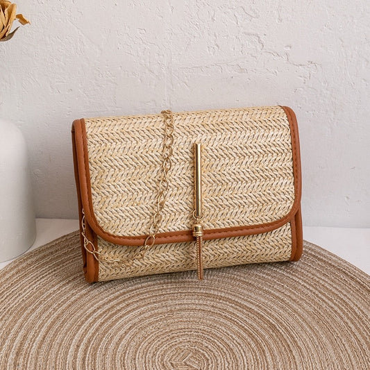 Straw bag