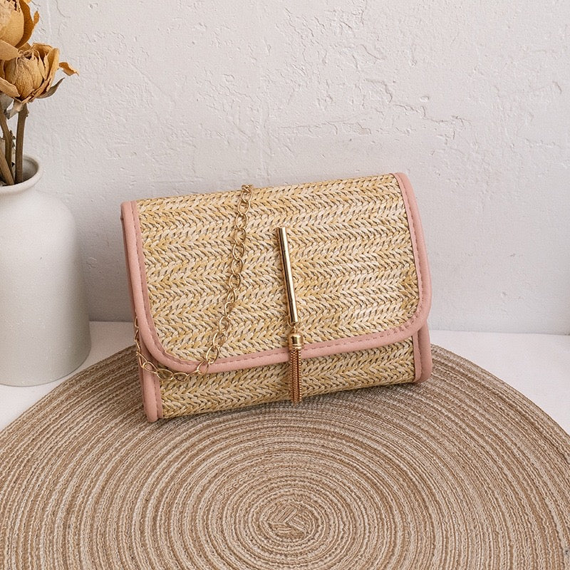 Straw bag