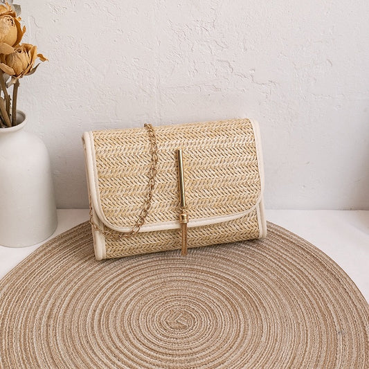 Straw bag